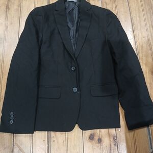 Van Heusen Black Kids Tailored Blazer Boys Size 10